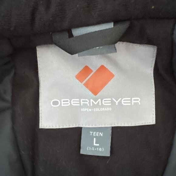 Obermeyer Aspen Colorado Ski Jacket Camo Teen Size L (14-16) - Picture 7 of 9